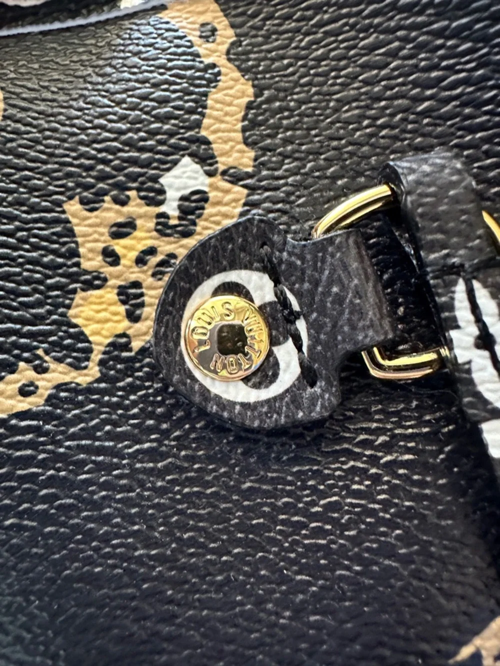 Louis Vuitton Black & Tan Monogram Neverfull GM Tote Giant Ltd Edition Jungle - Picture 11 of 16
